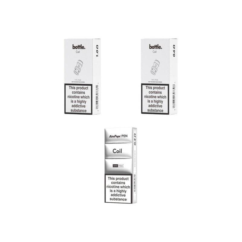 Airscream bottle. and Pen Coils 4-Pack