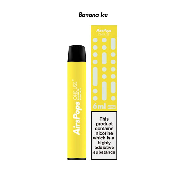 Airscream AirsPops ONE USE 6ml Disposable Vape - 5%