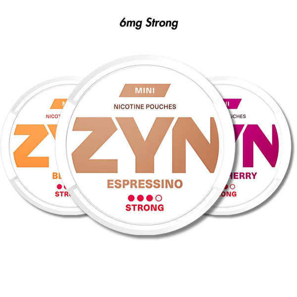 ZYN Mini Nicotine Pouches - Strong 6mg