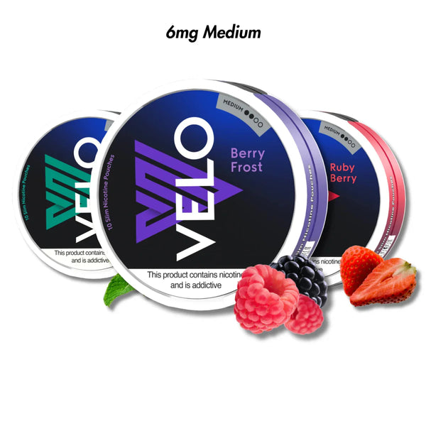 Velo Nicotine Pouches - Medium 6mg