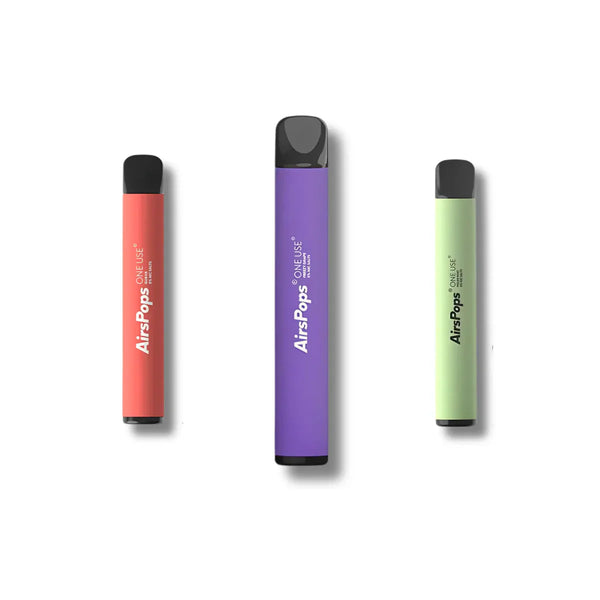 Airscream AirsPops ONE USE 3ml Disposable Vape - 5%