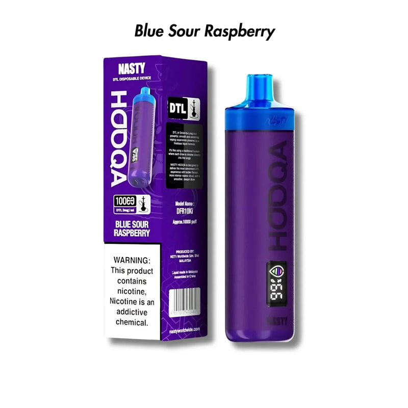 Nasty Bar DTL 10000 Hooqah Disposable Vape - 0.3%