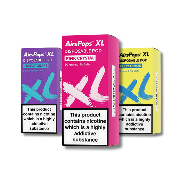 AirsPops XL Prefilled Disposable Pod 10ml - 5.0%