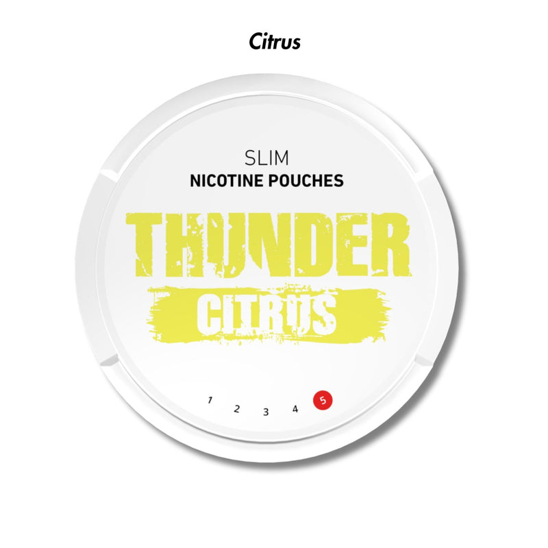 Thunder Slim Nicotine Pouches - Extra Strong 12mg