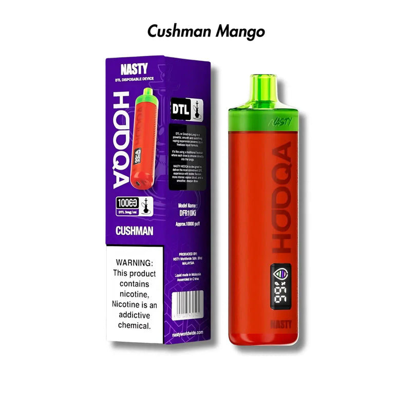 Nasty Bar DTL 10000 Hooqah Disposable Vape - 0.3%