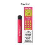 Airscream AirsPops ONE USE 3ml Disposable Vape - 5%