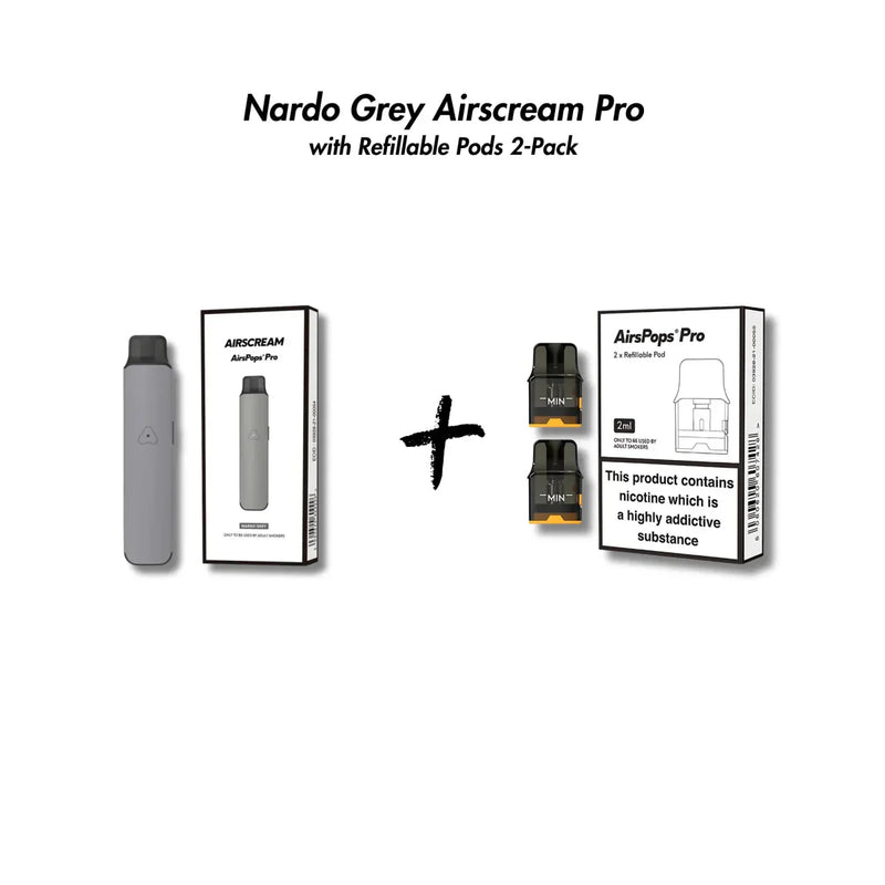 Airscream Pro Device & Refillable Pods Bundle