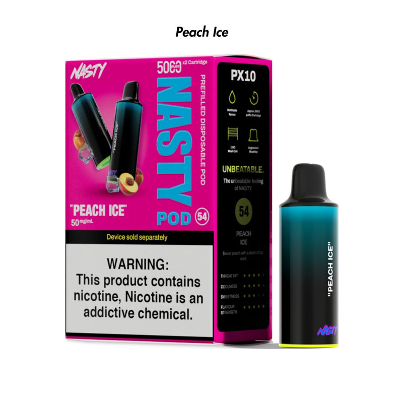 Nasty PX10 Prefilled Disposable Pods 2-Pack