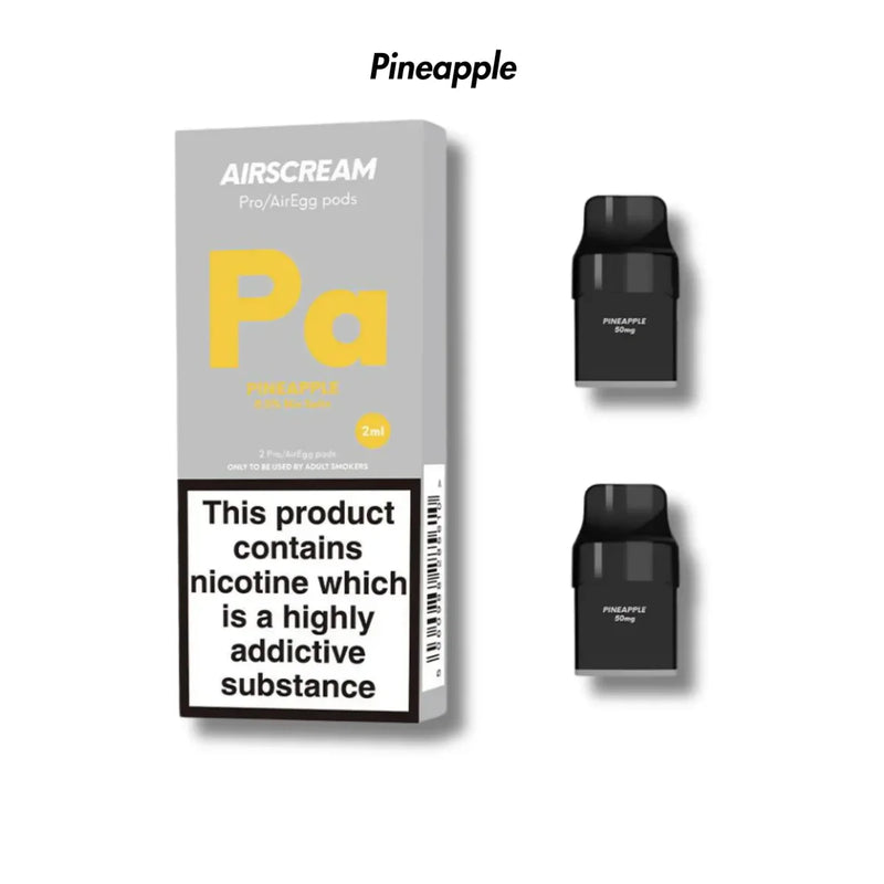Airscream Pro/Pro LITE/AirEgg Prefilled Pods 2-Pack - 5%