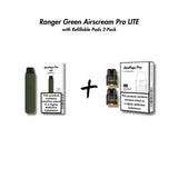 Airscream Pro LITE Device & Refillable Pods Bundle