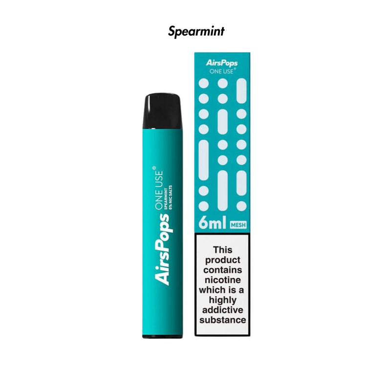 Airscream AirsPops ONE USE 6ml Disposable Vape - 5%