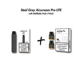 Airscream Pro LITE Device & Refillable Pods Bundle