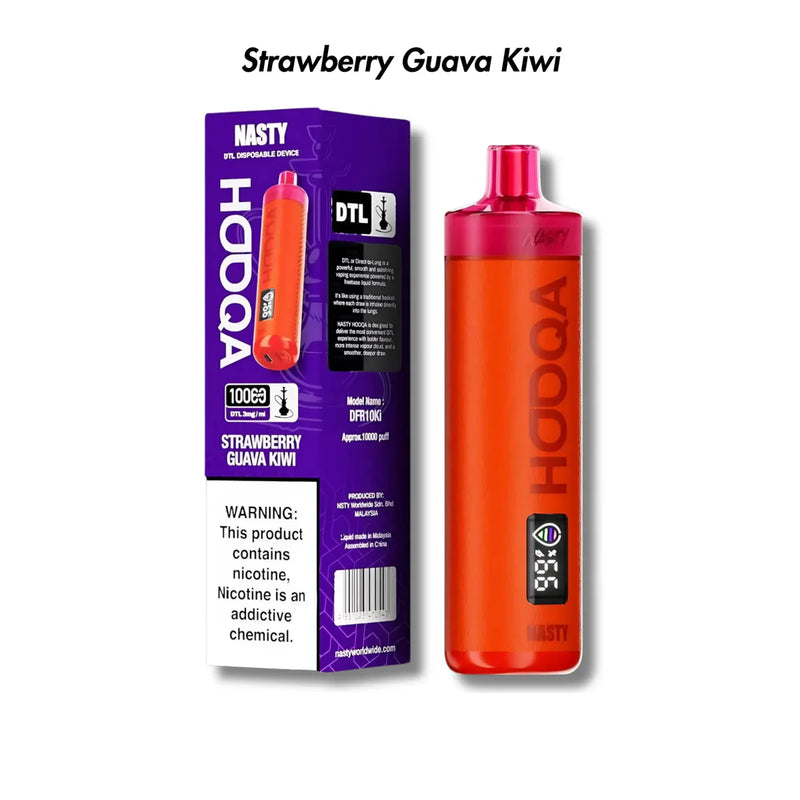 Nasty Bar DTL 10000 Hooqah Disposable Vape - 0.3%