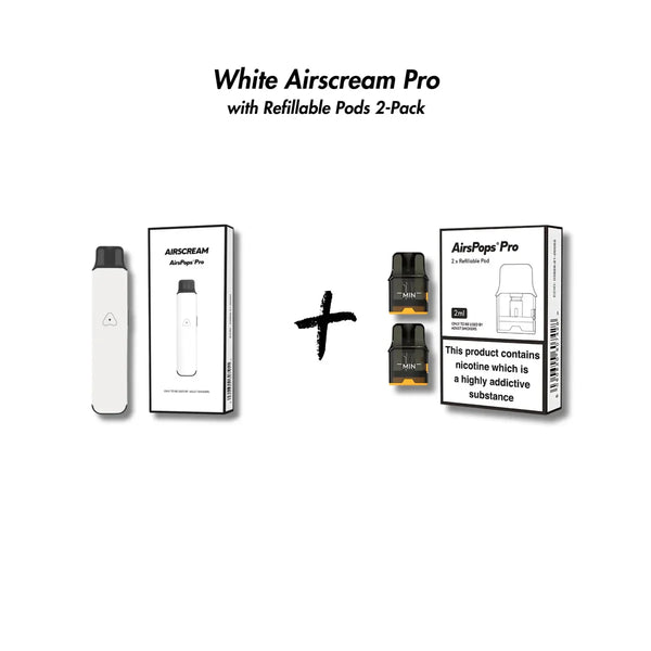 Airscream Pro Device & Refillable Pods Bundle