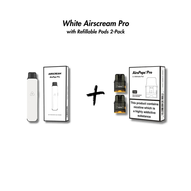 Airscream Pro Device & Refillable Pods Bundle